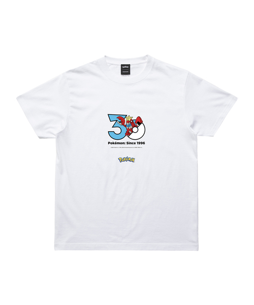ZOZOSPOT(ゾゾスポット)の「Pokemon 30th Anniversary 1025 T-shirt 「シザリガー」(Tシャツ/カットソー・レディース・ホワイト・SMALL/MEDIUM/LARGE/X-LARGE/XX-LARGE/XXX-LARGE/100cm/110cm/120cm/130cm/140cm/150cm/160cm)」の1枚目の写真