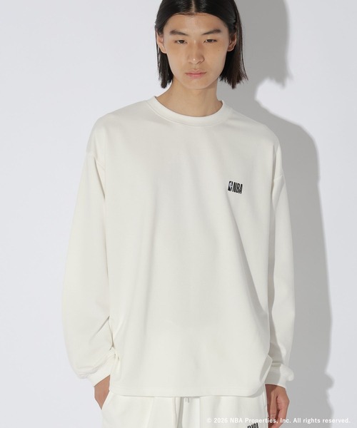 LAKOLE（ラコレ）の「[NBA]ロゴ長袖T / 1057563（Tシャツ/カットソー・メンズ・ブラック/ホワイト/グレー・MEDIUM/LARGE）」の5枚目の写真