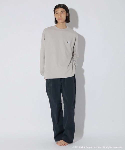 LAKOLE（ラコレ）の「[NBA]ロゴ長袖T / 1057563（Tシャツ/カットソー・メンズ・ブラック/ホワイト/グレー・MEDIUM/LARGE）」の6枚目の写真