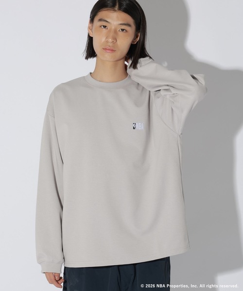 LAKOLE（ラコレ）の「[NBA]ロゴ長袖T / 1057563（Tシャツ/カットソー・メンズ・ブラック/ホワイト/グレー・MEDIUM/LARGE）」の9枚目の写真