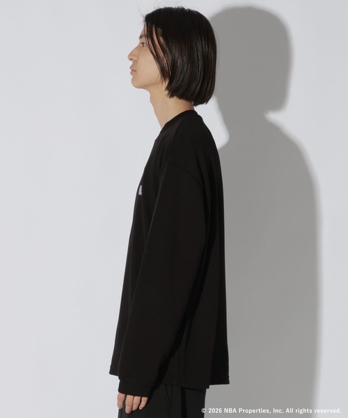 LAKOLE（ラコレ）の「[NBA]ロゴ長袖T / 1057563（Tシャツ/カットソー・メンズ・ブラック/ホワイト/グレー・MEDIUM/LARGE）」の11枚目の写真