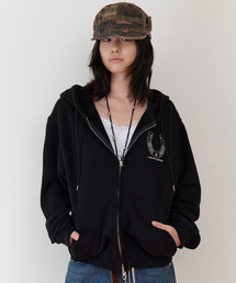 LUCKY HOUSE HOODIE ZIP-UP BLACK