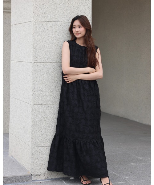 BIRTHDAY BASH(バースデイバッシュ)の「LACE BACK OPEN DRESS(レースバックオープンドレス)(ワンピース・レディース・ホワイト/ブラック・FREE)」の5枚目の写真