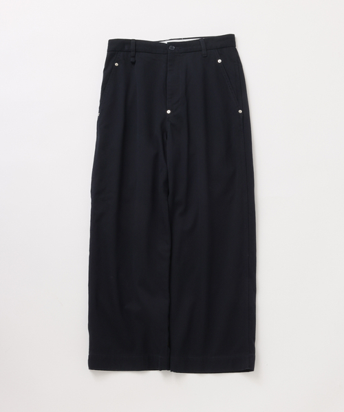 UNFOLLOW(アンフォロー)の「【FOLL / フォル】soft brushed bio wardrobe chino(チノパンツ・メンズ・ブラウン/ネイビー・1/3/2)」の2枚目の写真