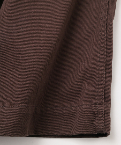 UNFOLLOW(アンフォロー)の「【FOLL / フォル】soft brushed bio wardrobe chino(チノパンツ・メンズ・ブラウン/ネイビー・1/3/2)」の4枚目の写真