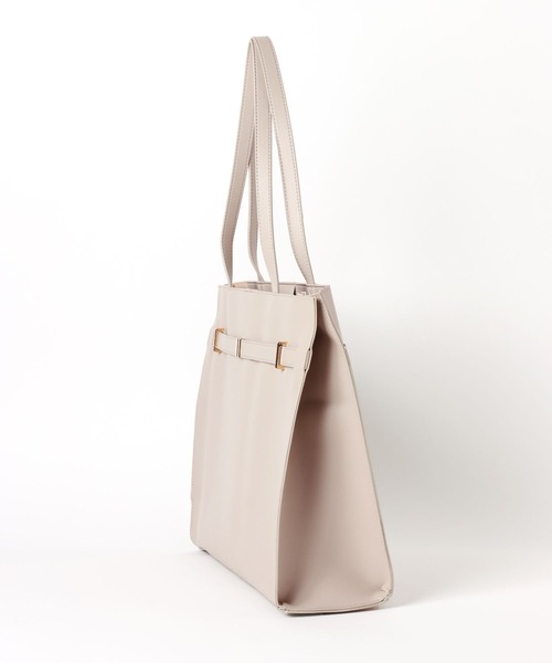 Andemiu（アンデミュウ）の「PCケース付きベルトトートBAG/1076428（トートバッグ・レディース・ライトベージュ/ブラック・FREE）」の17枚目の写真