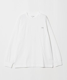 ＜LACOSTE＞ワンポイント ロゴ ロングスリーブ Tシャツ