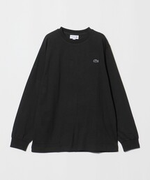 <LACOSTE>ワンポイント ロゴ ロングスリーブ Tシャツ