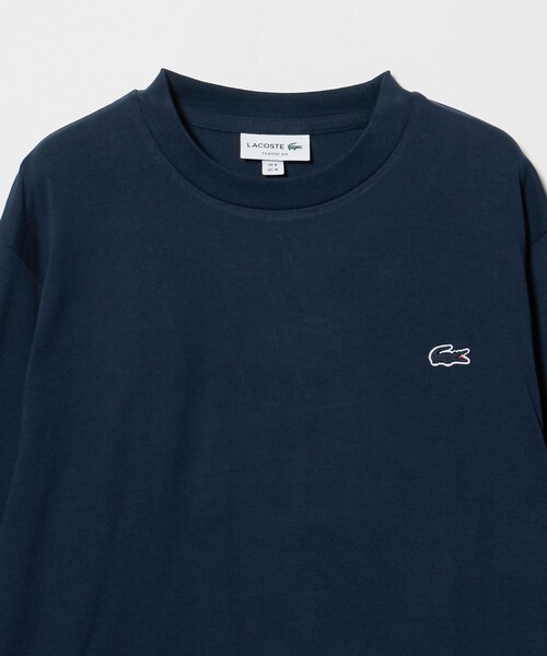 LACOSTE（ラコステ）の「＜LACOSTE＞ワンポイント ロゴ ロングスリーブ Tシャツ（Tシャツ/カットソー・メンズ・ブラック/ネイビー/ホワイト・XL/S/L/M）」の5枚目の写真