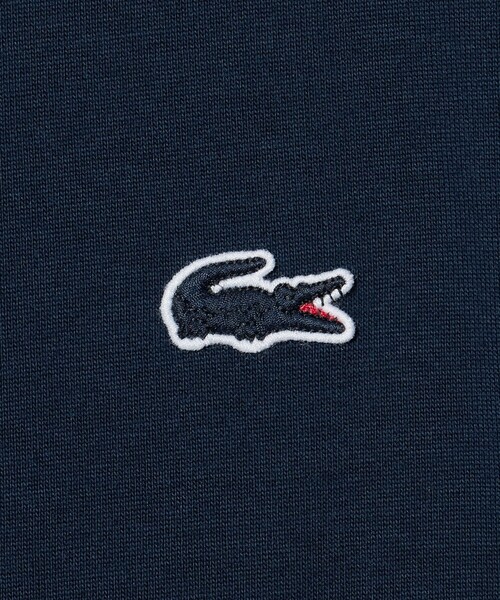 LACOSTE（ラコステ）の「＜LACOSTE＞ワンポイント ロゴ ロングスリーブ Tシャツ（Tシャツ/カットソー・メンズ・ブラック/ネイビー/ホワイト・XL/S/L/M）」の8枚目の写真