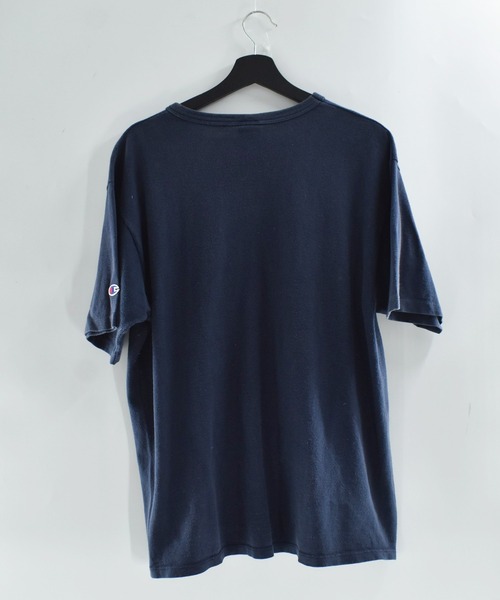 Champion(チャンピオン)の「【USED】90's Champion ポケット付き Tシャツ USA製(Tシャツ/カットソー・メンズ・ネイビー・LARGE)」の7枚目の写真