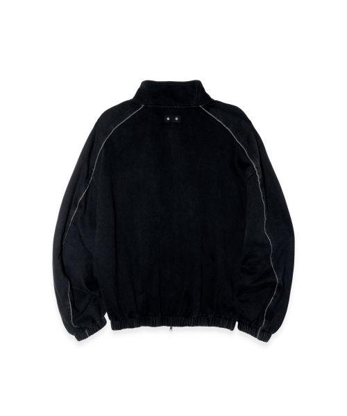 ETCE(イーティーシーイー)の「ハイネックスウェットジャケット(ブラック)(その他アウター・メンズ・その他・MEDIUM/LARGE/X-LARGE)」の2枚目の写真