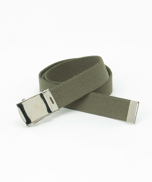BEAMS(ビームス)の「MILITARY / WebBelt(ベルト・メンズ・ホワイト/ブラック/オリーブ・ONE SIZE)」の3枚目の写真