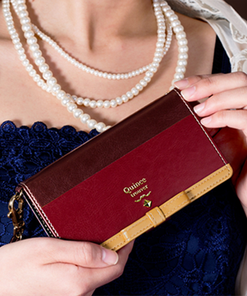 trouver（トルヴェ）の「iPhone6 iPhone6s 専用 trouver Quince ( トルヴェ クインス ) 手帳 ケース ミラー 付き（スマホケース/カバー・レディース・ホワイト×ネイビー/ブラックミックス/ブラック×グレー/トリコロール/ホワイト×ピンク/ワイン・FREE）」の20枚目の写真