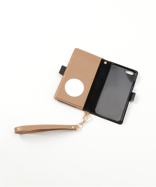 trouver（トルヴェ）の「iPhone6 iPhone6s 専用 trouver Quince ( トルヴェ クインス ) 手帳 ケース ミラー 付き（スマホケース/カバー・レディース・ホワイト×ネイビー/ブラックミックス/ブラック×グレー/トリコロール/ホワイト×ピンク/ワイン・FREE）」の16枚目の写真