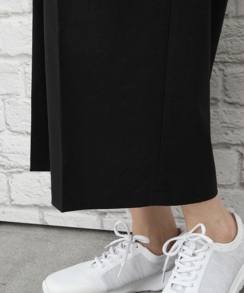 LEPSIM(レプシィム)の「TRワイドクロプドパンツ 748949(その他パンツ・レディース・ダークブラウン/オフホワイト/ブラック・LARGE/MEDIUM)」の6枚目の写真