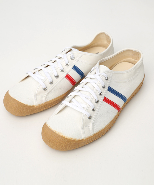 INN-STANT(インスタント)の「INN-STANT 2ラインナチュラルキャンバススニーカー(スニーカー・メンズ・ホワイト×ブルー/ブルー/インディゴブルー/カーキ/アクア/ベージュ/ナチュラル/オリーブ/ホワイト×ホワイト・41/42/43/40)」の14枚目の写真