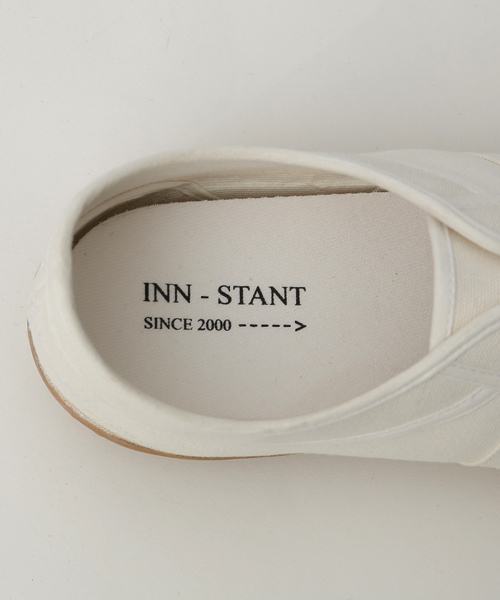 INN-STANT(インスタント)の「INN-STANT 2ラインナチュラルキャンバススニーカー(スニーカー・メンズ・ホワイト×ブルー/ブルー/インディゴブルー/カーキ/アクア/ベージュ/ナチュラル/オリーブ/ホワイト×ホワイト・41/42/43/40)」の17枚目の写真