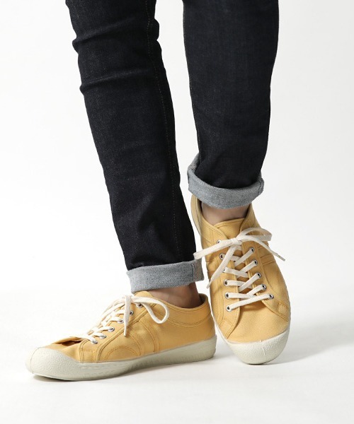 INN-STANT(インスタント)の「INN-STANT 2ラインナチュラルキャンバススニーカー(スニーカー・メンズ・ホワイト×ブルー/ブルー/インディゴブルー/カーキ/アクア/ベージュ/ナチュラル/オリーブ/ホワイト×ホワイト・41/42/43/40)」の21枚目の写真