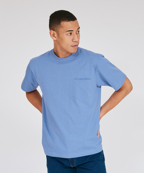 HANES（ヘインズ）の「【Hanes/ヘインズ】メンズ ビーフィー ポケットTシャツ（Tシャツ/カットソー・メンズ・ベージュ/ホワイト/ネイビー/レッド/ブラック/ヘザーグレー/グリーン系その他4/ダークグリーン/ダークパープル/ダークグレー/ロイヤルブルー/レッド系その他5/ブルー系その他2/グレー系その他2/グリーン系その他6/イエロー系その他7/ベージュ系その他3/プラム/インディゴブルー/ダークブラウン・X-LARGE/MEDIUM/LARGE/X-SMALL/SMALL/XS/S/M/L/XL）」の13枚目の写真