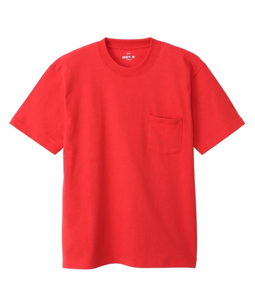 HANES（ヘインズ）の「【Hanes/ヘインズ】メンズ ビーフィー ポケットTシャツ（Tシャツ/カットソー・メンズ・ベージュ/ホワイト/ネイビー/レッド/ブラック/ヘザーグレー/グリーン系その他4/ダークグリーン/ダークパープル/ダークグレー/ロイヤルブルー/レッド系その他5/ブルー系その他2/グレー系その他2/グリーン系その他6/イエロー系その他7/ベージュ系その他3・X-LARGE/MEDIUM/LARGE/X-SMALL/SMALL）」の17枚目の写真