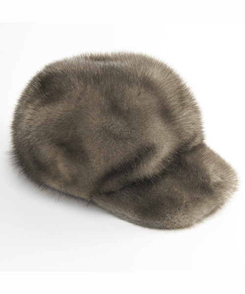 sankyo shokai(サンキョウショウカイ)の「ミンクファーキャスケット帽子(キャスケット・レディース・ブラック/ダークブラウン/グレー・フリー)」の9枚目の写真