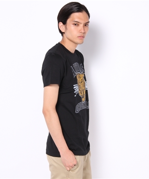 adidas Originals（アディダスオリジナルス）の「アディダス アニマル カレッジ系 Tシャツ<ST HUSTLE TEE>（Tシャツ/カットソー・メンズ・ホワイト/ブラック・MEDIUM/LARGE/X-LARGE）」の3枚目の写真