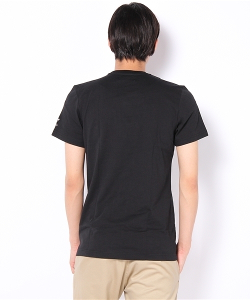 adidas Originals（アディダスオリジナルス）の「アディダス アニマル カレッジ系 Tシャツ<ST HUSTLE TEE>（Tシャツ/カットソー・メンズ・ホワイト/ブラック・MEDIUM/LARGE/X-LARGE）」の4枚目の写真