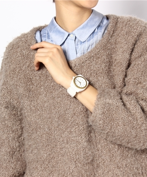 NIXON（ニクソン）の「THE TIME TELLER P（アナログ腕時計・レディース・ブルー/ホワイト×ゴールド/レッド/ブラック/ブラック系その他/ブラック×ブルー/ブラック系その他2・FREE）」の12枚目の写真