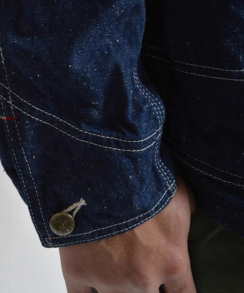 CAL O LINE ダークブルー カバーオール CAL O LINE（キャルオーライン）の「CAL O LINE/キャルオーライン