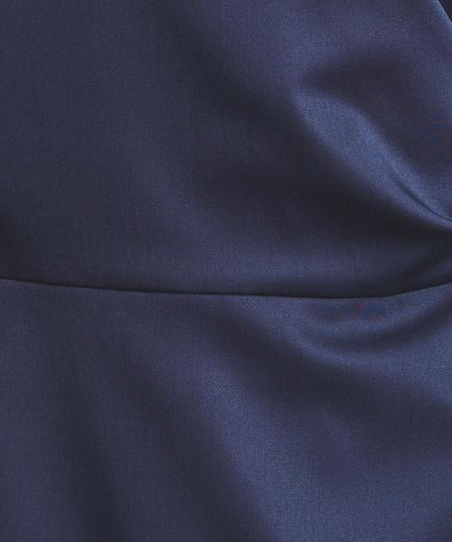 UNITED ARROWS(ユナイテッドアローズ)の「UBCS タックドレープ ワンピース(ワンピース・レディース・ネイビー/ワインレッド・36/38/40)」の5枚目の写真