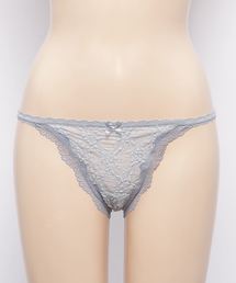 【総レースランジェリー】キッドブルー -18シャーリングレース -タンガ -KIKH569 -kidblue
