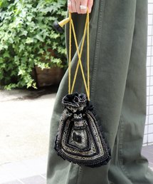 WIFFLE ビーズバッグ◆