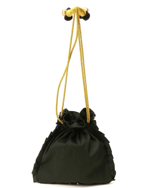 SLOBE IENA（スローブイエナ）の「WIFFLE ビーズバッグ◆（ハンドバッグ・レディース・ブラック/グリーン/ボルドー・FREE）」の6枚目の写真