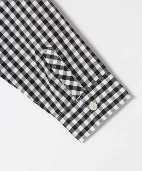 GLOBAL WORK（グローバルワーク）の「【ジュニア】ムジガラシャツ長袖/802751（シャツ/ブラウス・キッズ・ホワイト/ネイビー/ブラック・MEDIUM/LARGE）」の11枚目の写真