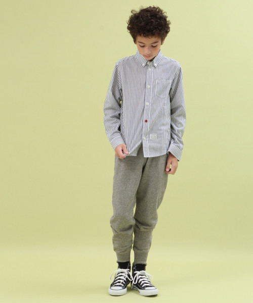 GLOBAL WORK（グローバルワーク）の「【ジュニア】ムジガラシャツ長袖/802751（シャツ/ブラウス・キッズ・ホワイト/ネイビー/ブラック・MEDIUM/LARGE）」の20枚目の写真