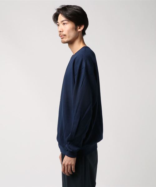 FRUIT OF THE LOOM（フルーツオブザルーム）の「＃FRUIT OF THE LOOM/フルーツオブザルーム　7.2oz スウェットクルー（スウェット・メンズ・ホワイト/チャコールグレー/ライトブルー/ブラック/ネイビー/グレー/レッド/ターコイズブルー/ライム/オレンジ/ブルー/グリーン・SMALL/MEDIUM/LARGE/X-LARGE）」の13枚目の写真