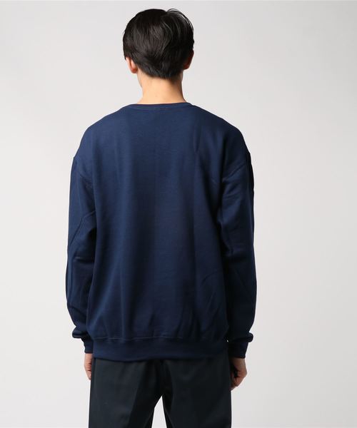 FRUIT OF THE LOOM（フルーツオブザルーム）の「＃FRUIT OF THE LOOM/フルーツオブザルーム　7.2oz スウェットクルー（スウェット・メンズ・ホワイト/チャコールグレー/ライトブルー/ブラック/ネイビー/グレー/レッド/ターコイズブルー/ライム/オレンジ/ブルー/グリーン・SMALL/MEDIUM/LARGE/X-LARGE）」の14枚目の写真