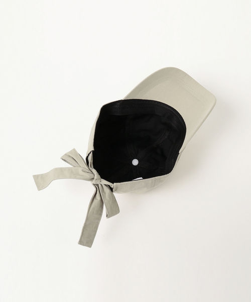Ray BEAMS（レイビームス）の「Casselini × Ray BEAMS / 別注 リボン キャップ（キャップ・レディース・ライトグレー/ブラック/オリーブ・ONE SIZE）」の10枚目の写真