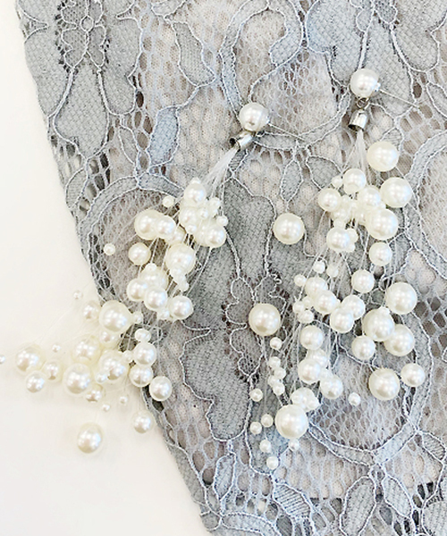 apres jour(アプレジュール)の「【apres jour×ARIAZ】パールシャワーピアス(ピアス(両耳用)・レディース・シルバー・FREE)」の1枚目の写真