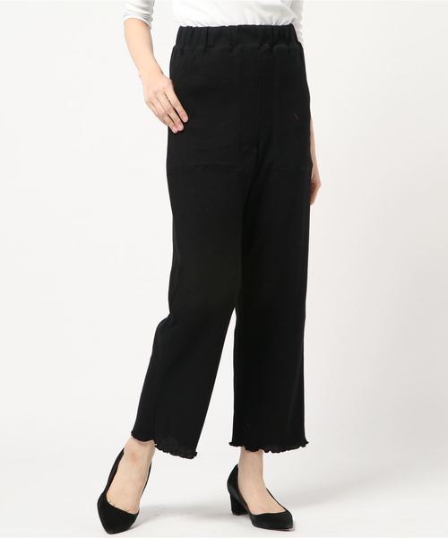 STYLEBLOCK（スタイルブロック）の「ワッフルサーマルパンツ（その他パンツ・レディース・ライトベージュ/グレー/カーキ/ブラック・M）」の2枚目の写真