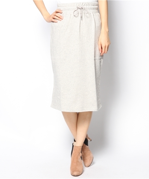 Kastane（カスタネ）の「【Kastane】NEW裏毛タイトスカート（スカート・レディース・ブラック系その他/オフホワイト/グレー/ダークグレー/チャコールグレー・FREE）」の5枚目の写真