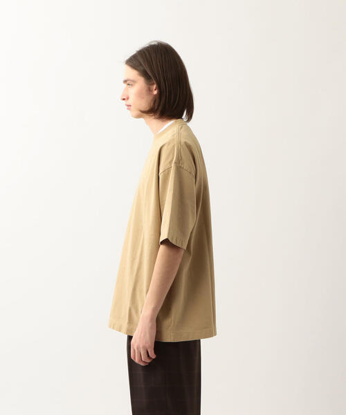 Steven Alan(スティーブンアラン)の「<Steven Alan> HI-DENS CREW NECK 5SLEEVE TEE-BOLD/Tシャツ(Tシャツ/カットソー・メンズ・ホワイト/ダークブラウン/ブラック/ベージュ/オレンジ/グレー・L/M/XL/S)」の13枚目の写真
