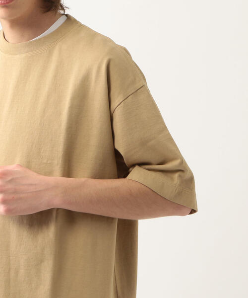 Steven Alan(スティーブンアラン)の「<Steven Alan> HI-DENS CREW NECK 5SLEEVE TEE-BOLD/Tシャツ(Tシャツ/カットソー・メンズ・ホワイト/ダークブラウン/ブラック/ベージュ/オレンジ/グレー・L/M/XL/S)」の15枚目の写真