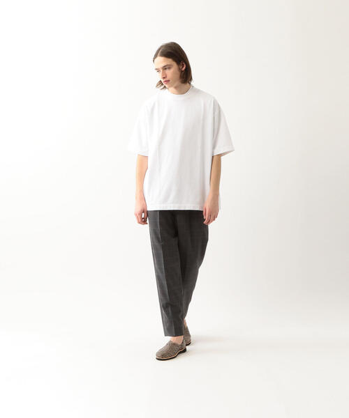 Steven Alan(スティーブンアラン)の「<Steven Alan> HI-DENS CREW NECK 5SLEEVE TEE-BOLD/Tシャツ(Tシャツ/カットソー・メンズ・ホワイト/ダークブラウン/ブラック/ベージュ/オレンジ/グレー・L/M/XL/S)」の8枚目の写真