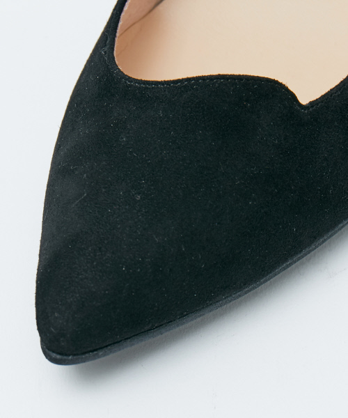 PICHE ABAHOUSE(ピシェ アバハウス)の「fluffy fitアシンメトリーカットパンプス(パンプス・レディース・ブラック/イエロー/ベージュ/グリーン・36/38/37/39/35/34/40)」の11枚目の写真