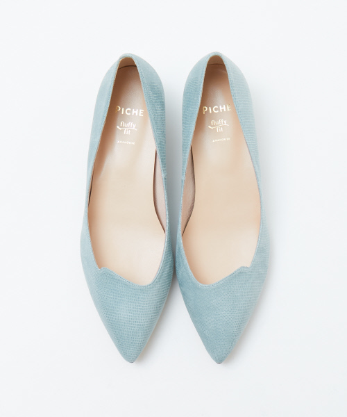 PICHE ABAHOUSE(ピシェ アバハウス)の「fluffy fitアシンメトリーカットパンプス(パンプス・レディース・ブラック/イエロー/ベージュ/グリーン・36/38/37/39/35/34/40)」の14枚目の写真