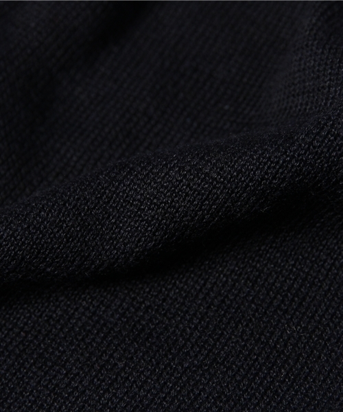 PLST（プラステ）の「ドレープニットキュロットパンツ（その他パンツ・レディース・ブラック/ネイビー・2）」の5枚目の写真