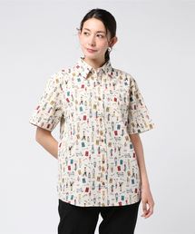 POWER TO THE PEOPLE | 【Hy】【POWER TO THE PEOPLE】総柄プリント半袖シャツ(シャツ/ブラウス)