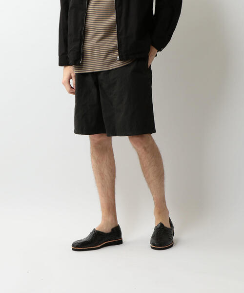 Steven Alan(スティーブンアラン)の「<Steven Alan> O/D N/OX BAGGY EASY SHORT PANTS/ショートパンツ(その他パンツ・メンズ・ダークグレー/ベージュ・SMALL/LARGE/MEDIUM/X-LARGE)」の1枚目の写真